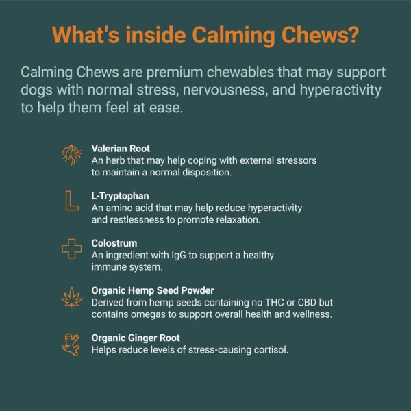 Calming Chews - What's Inside?